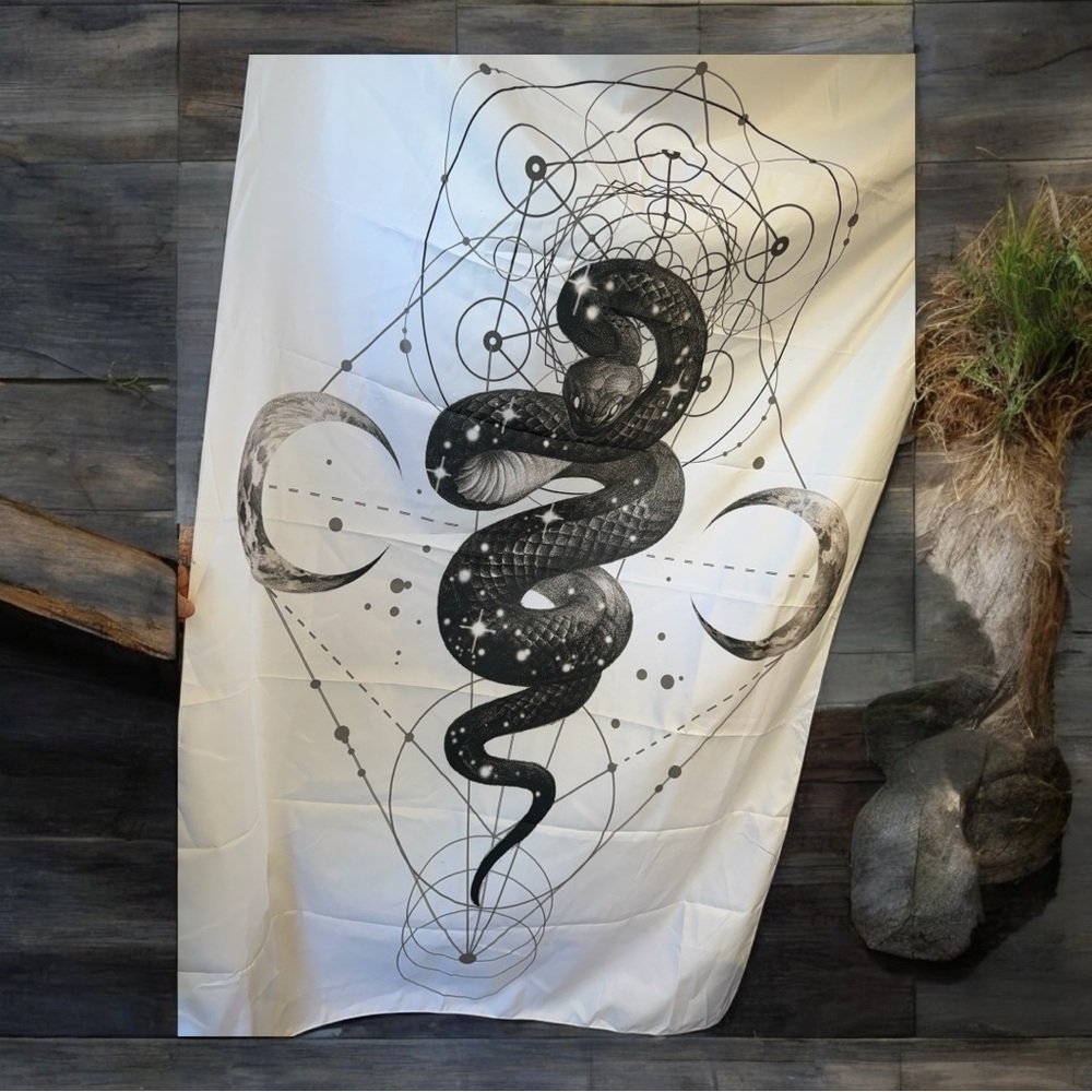 Large Snake wall Tapestry
